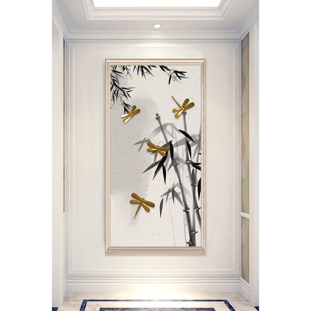 In hình ép gỗ Laminate TRANH HÀNH LANG TRUNG QUỐC - Mẫu 75 (50x75, 60x90, 70x110). In ảnh theo yêu cầu