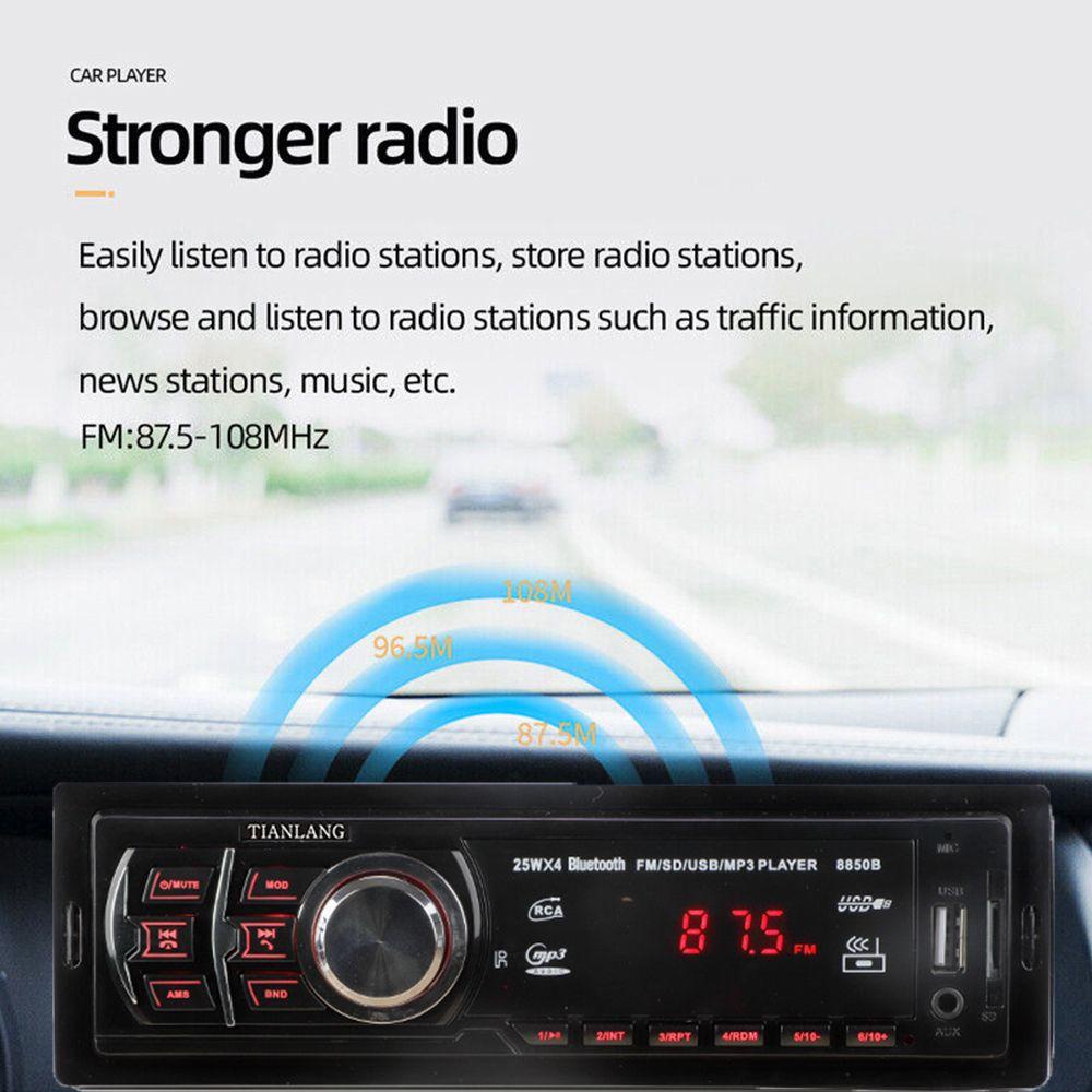 Máy Nghe Nhạc MP3 Âm Thanh Nổi Rảnh Tay Cho Xe Hơi