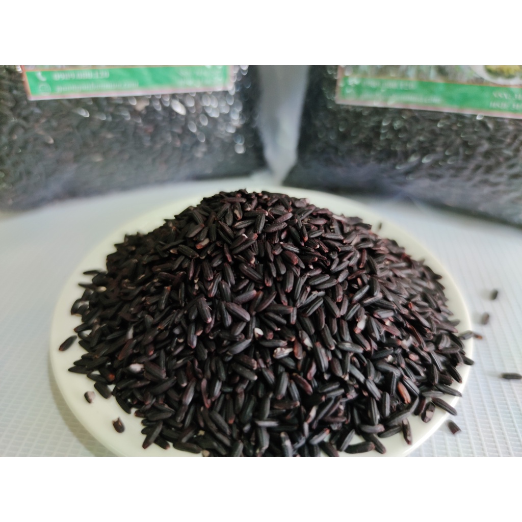 Gạo lứt tím than AnkhangFood 2kg, gạo lức đen dẻo, không cần ngâm - Eatclean, giảm cân | BigBuy360 - bigbuy360.vn