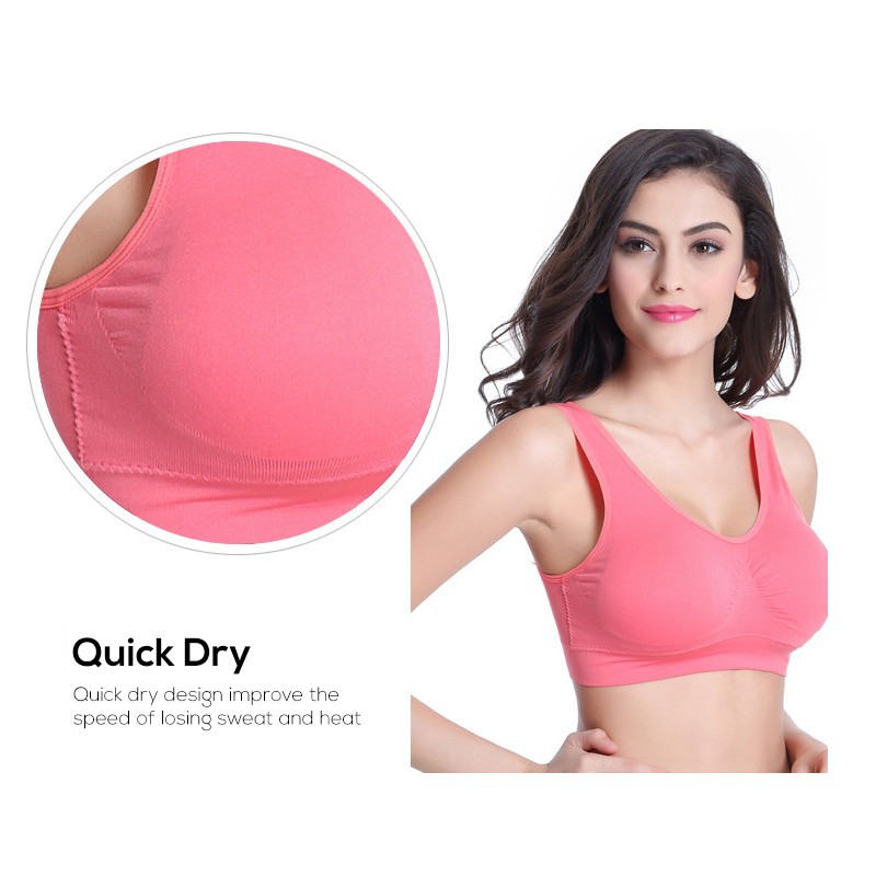 Bra Thể Thao Chất Liệu Thấm Hút Khô Thoáng Nhanh Chóng | BigBuy360 - bigbuy360.vn