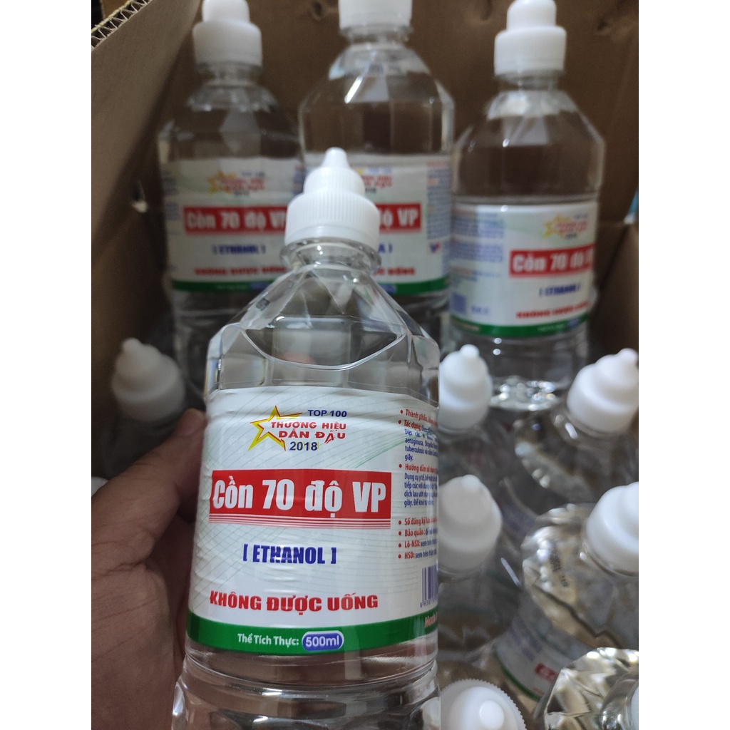 Cồn 70 Độ Vĩnh Phúc Chai 500Ml - Không vòi | BigBuy360 - bigbuy360.vn
