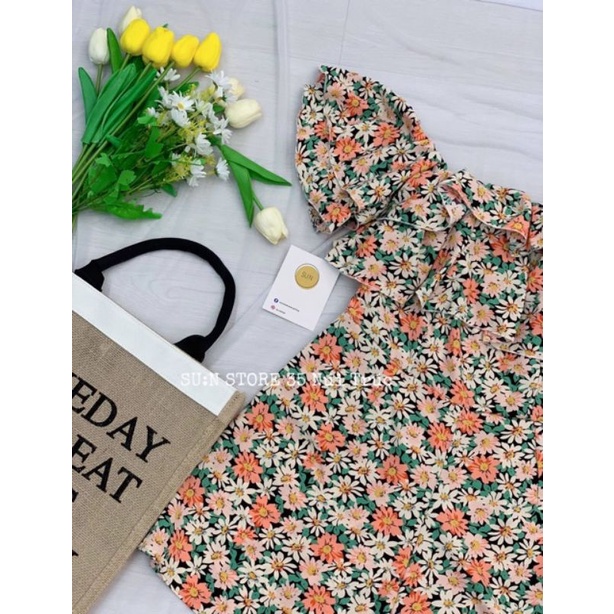 Jumsuit hoa nhí hottrend