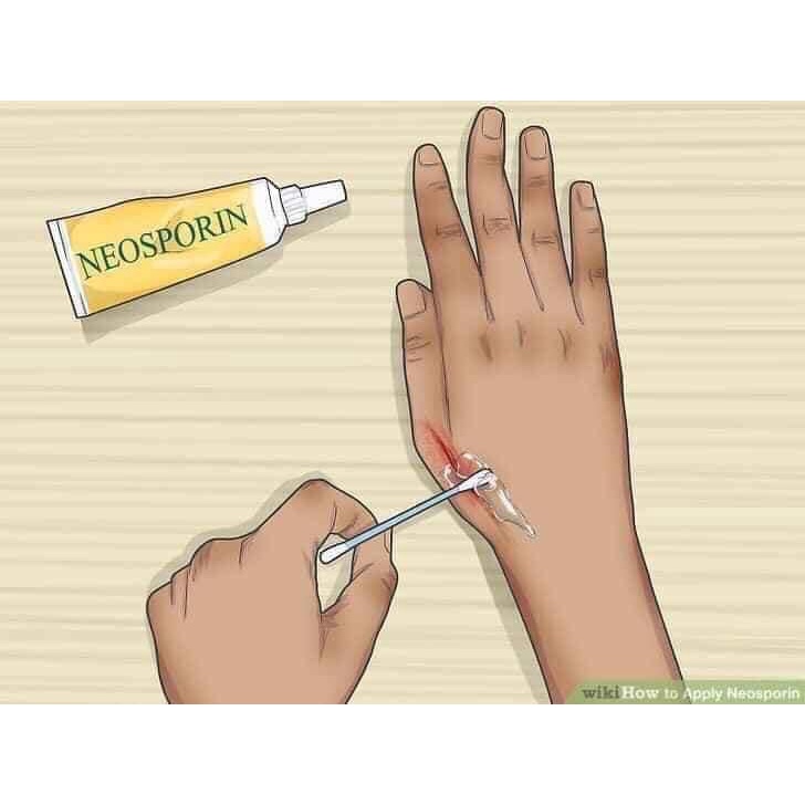 Kem Mỡ Kháng sinh - Hỗ Trợ Vết Thương bỏng Neosporin ( Nên có trong nhà ạ)  Làm lành nhanh các vết thương