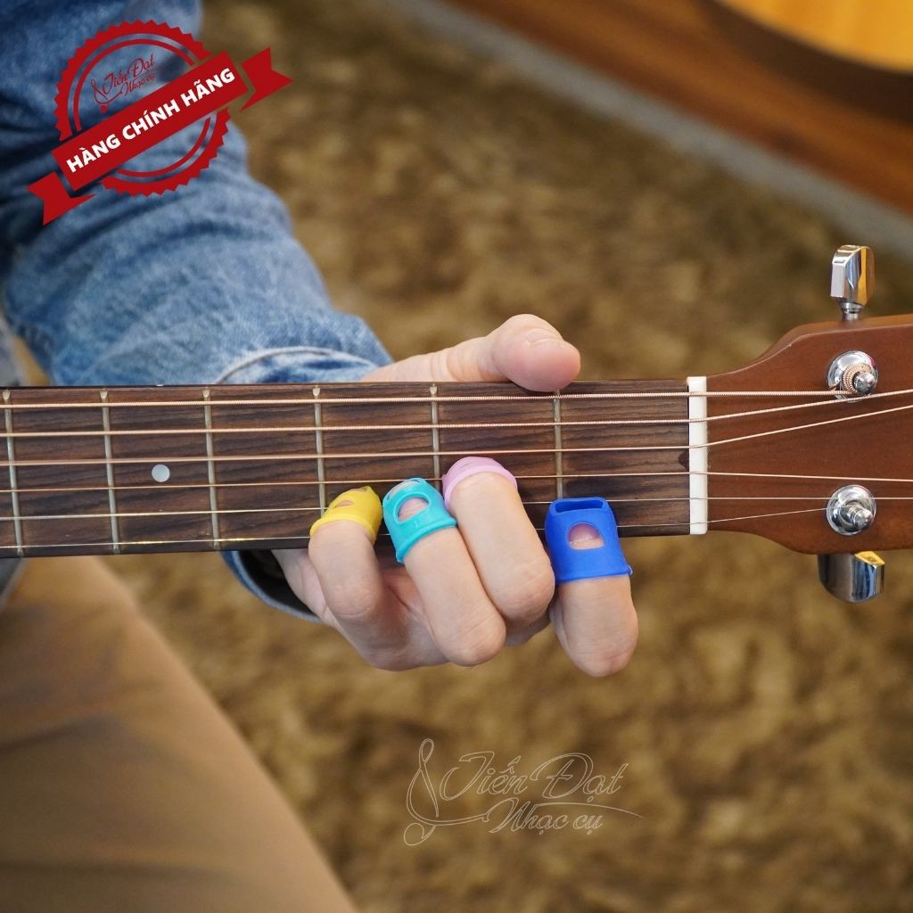 Bộ Bọc Ngón Tay Bằng Cao Su Bảo Vệ Ngón Tay Khi Chơi Đàn Guitar