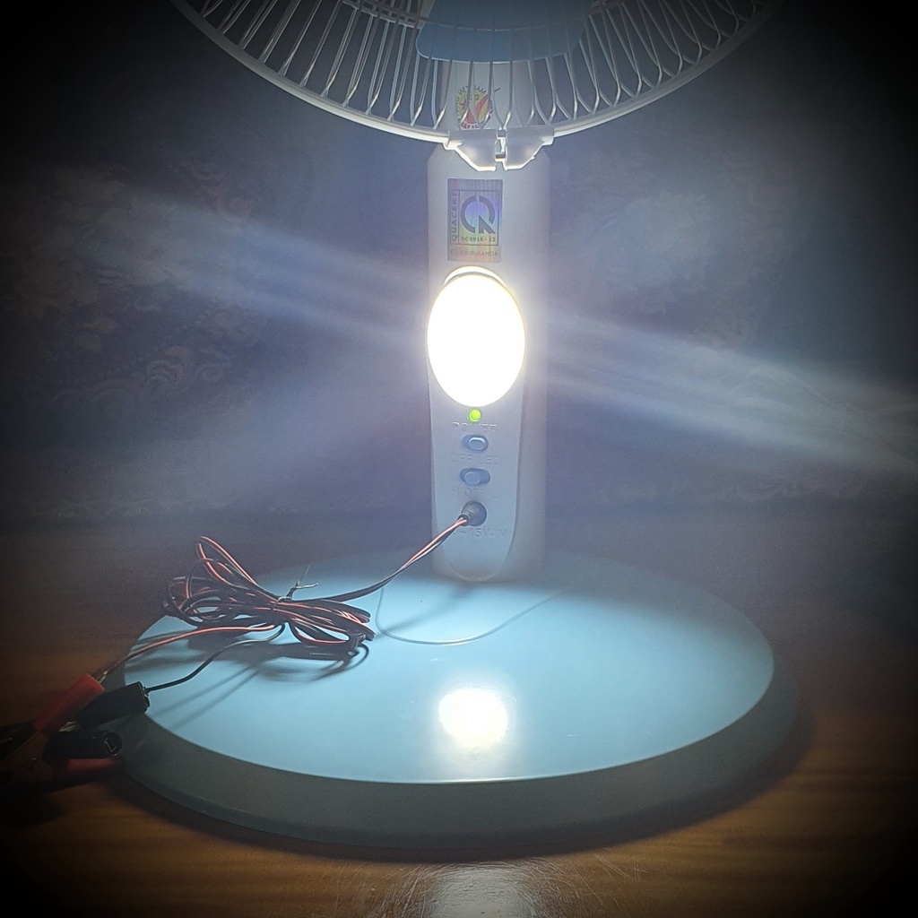 QUẠT KẸP BÌNH 12V HONJIANDA  HJD1212/HJD1216 CÓ NGUỒN ĐIỆN AC 220V
