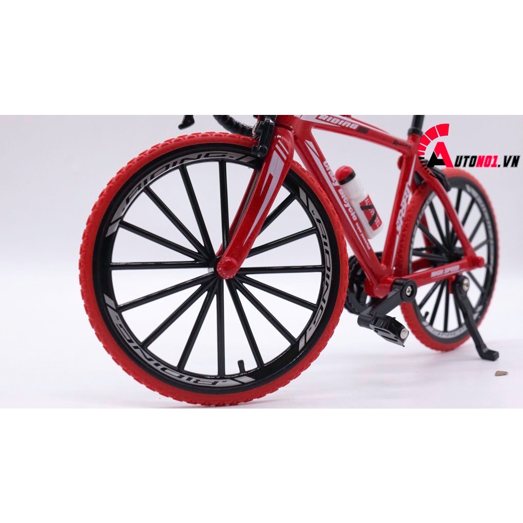 MÔ HÌNH XE ĐẠP ĐỊA HÌNH SPORT RED 1:8 DIECAST MODEL 7746