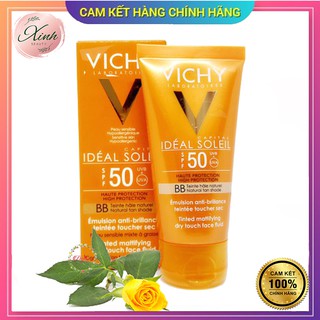 [CHÍNH HÃNG] Kem Chống Nắng Vichy Idéal Soleil SPF50 50ml, kem chống nắng của Pháp