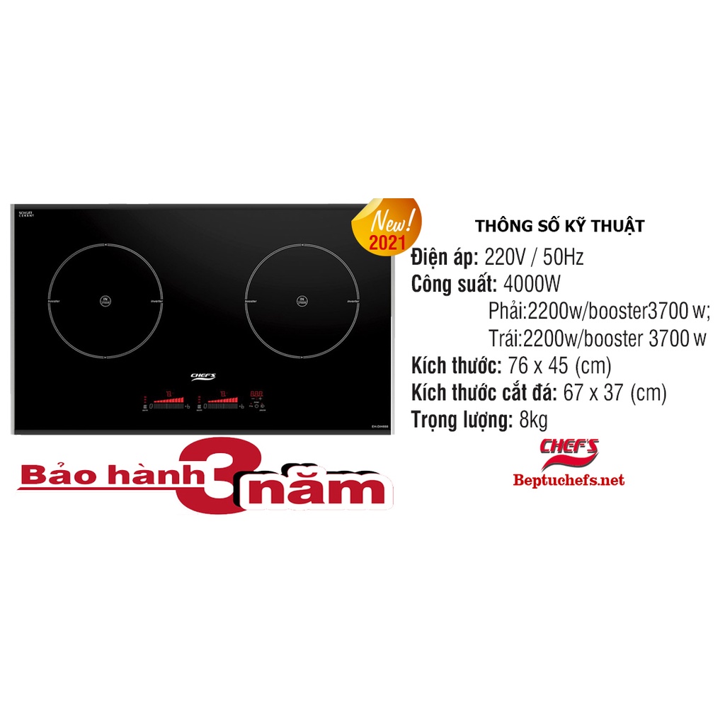 Bếp từ Chefs EH DIH888