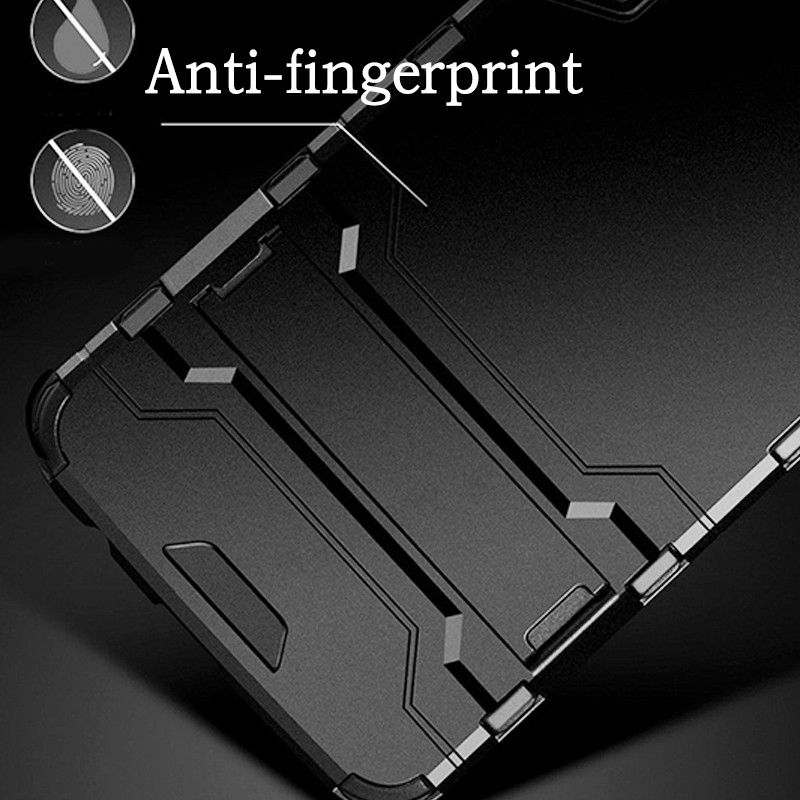 Ốp điện thoại tpu chống sốc có giá đỡ bảo vệ cho Samsung Galaxy A8 Star