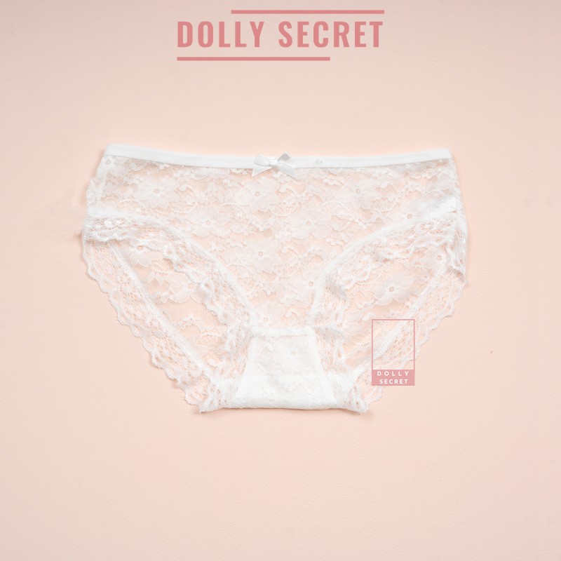 Quần lót ren gợi cảm sexy siêu mỏng xuyên thấu nhiều màu DOLLY SECRET QL015 | BigBuy360 - bigbuy360.vn