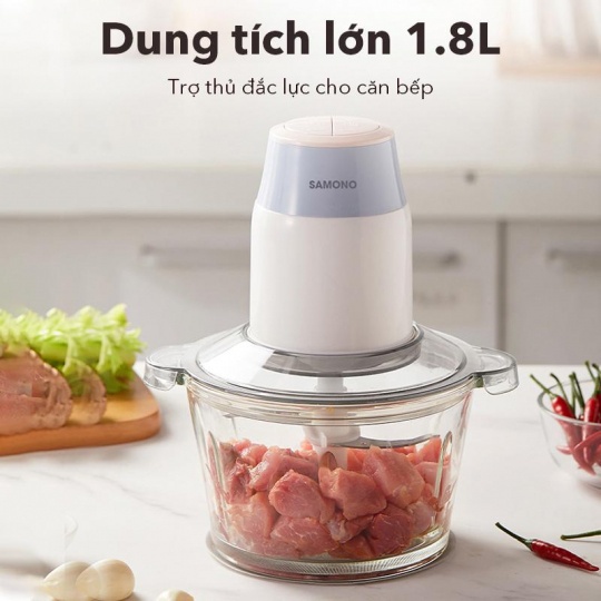 [5❤️][FREESHIP] MÁY XAY THỊT, RAU CỦ QUẢ (3L) - SONOMO (1.8L, 350W) - INOX 304 (2L, 250W) [HCM]