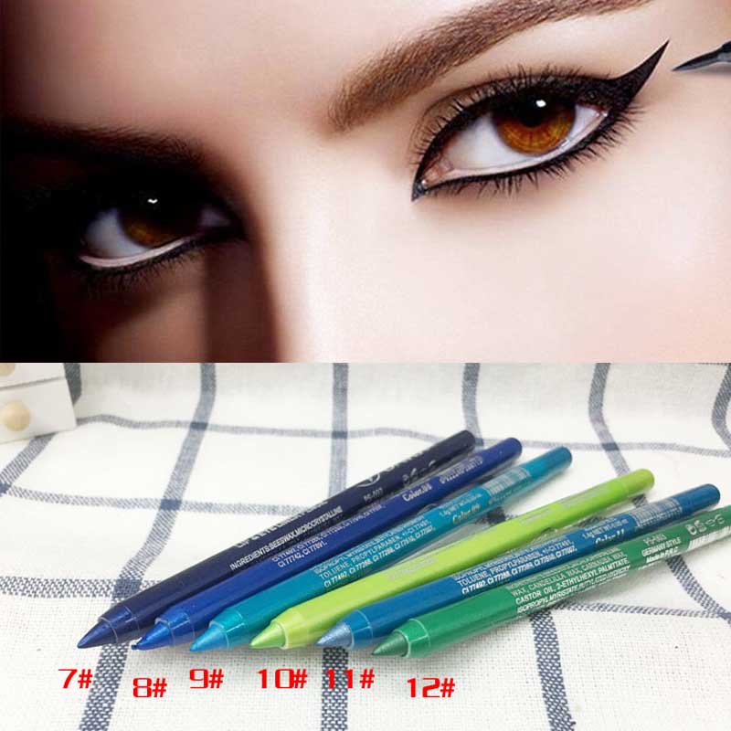 Bút Kẻ Mắt 20 Màu Ngọc Trai Tùy Chọn Chống Nước Lâu Trôi