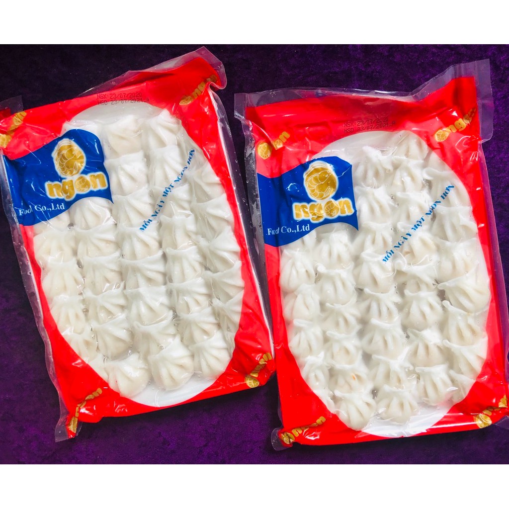 Khay 500g Há cảo Ô Ngon nhân thịt ngon đóng khay thượng hạng