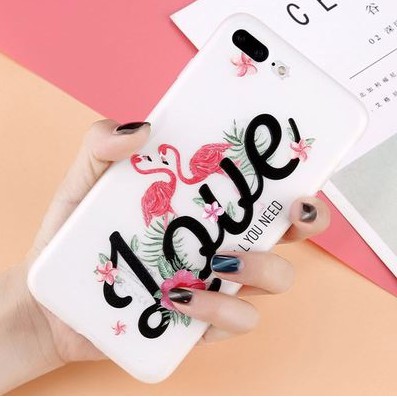 Ốp TPU phong cách hoa mùa hè sang trọng iphone 6 plus 6s plus 7 8 X XS XR XS MAX a39