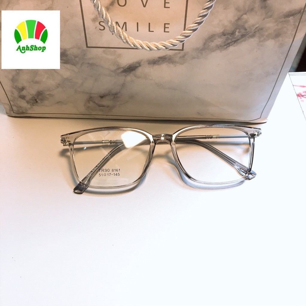 [Mã FARSSTGRE giảm 5K đơn bất kỳ] Gọng kính kính thời trang kính vuông 8161 nhận cắt cận viễn loạn | BigBuy360 - bigbuy360.vn