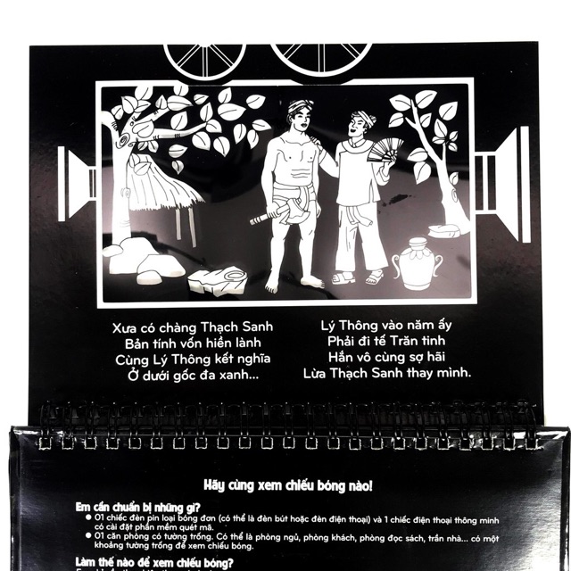 Sách - Chiếu bóng - Thạch Sanh