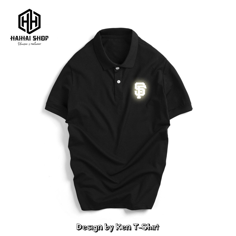 Áo Thun Polo Nam Nữ cổ bẻ hình vải Cá Sấu Cotton 4 Chiều Chính Hãng Ken T-Shirt 2021