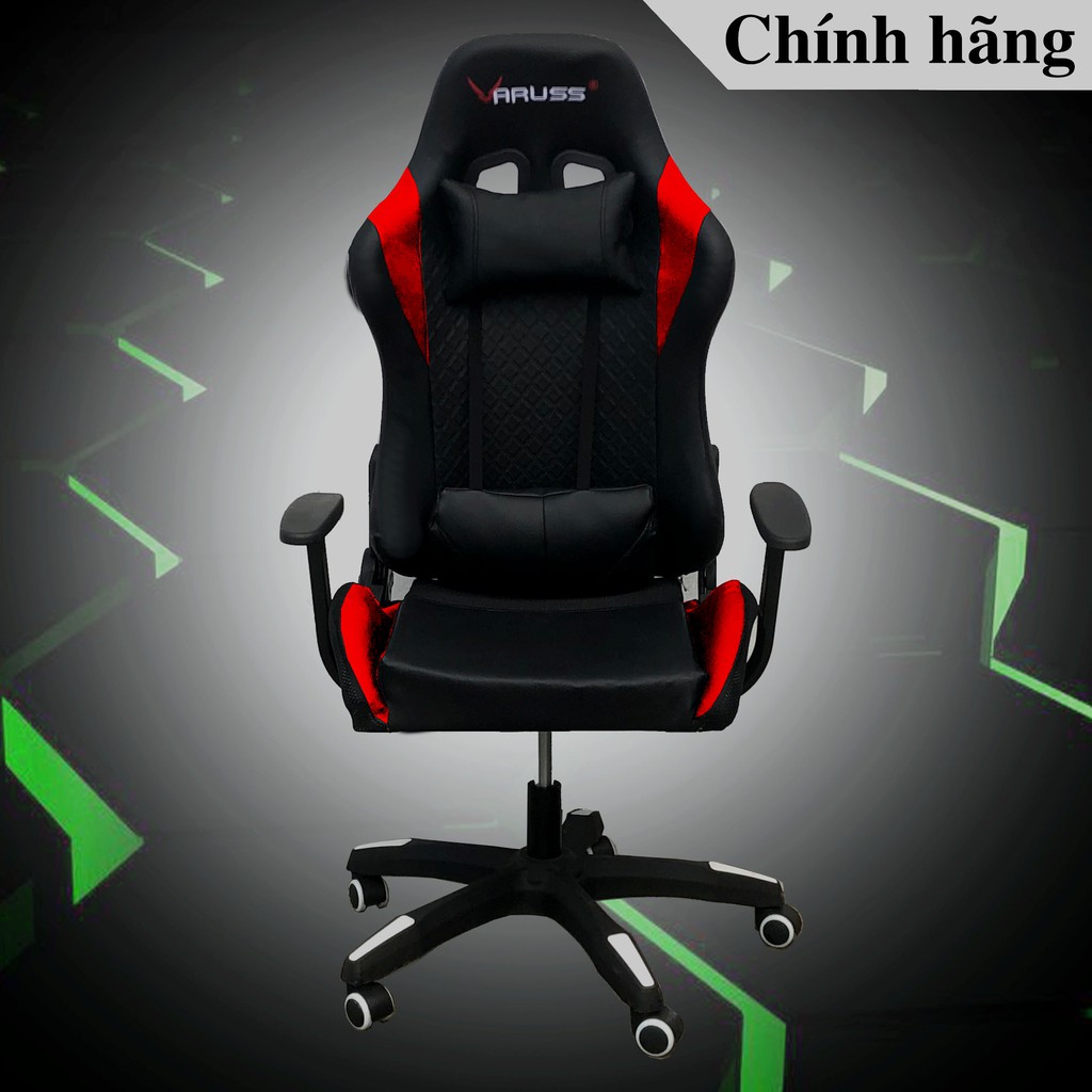 Ghế gaming VARUSS ZERO - chính hãng - chân xoay - lưng ngả 180 - ( sale đổi 5 sao ) giá gốc 2tr1