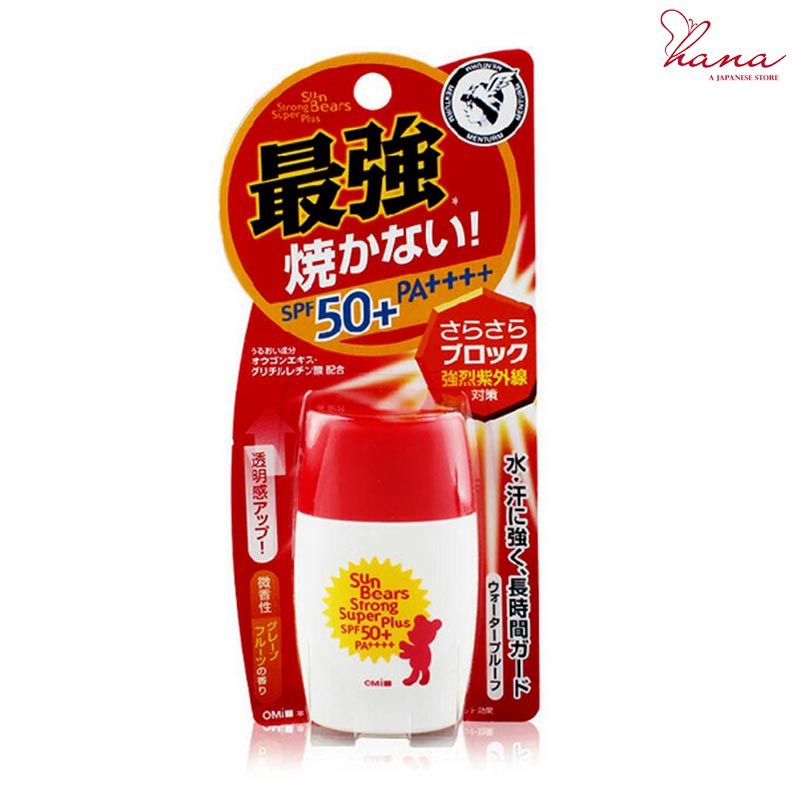 Kem Chống Nắng Omi Sun Bears (Xanh, Đỏ) SPF 50/ PA++++