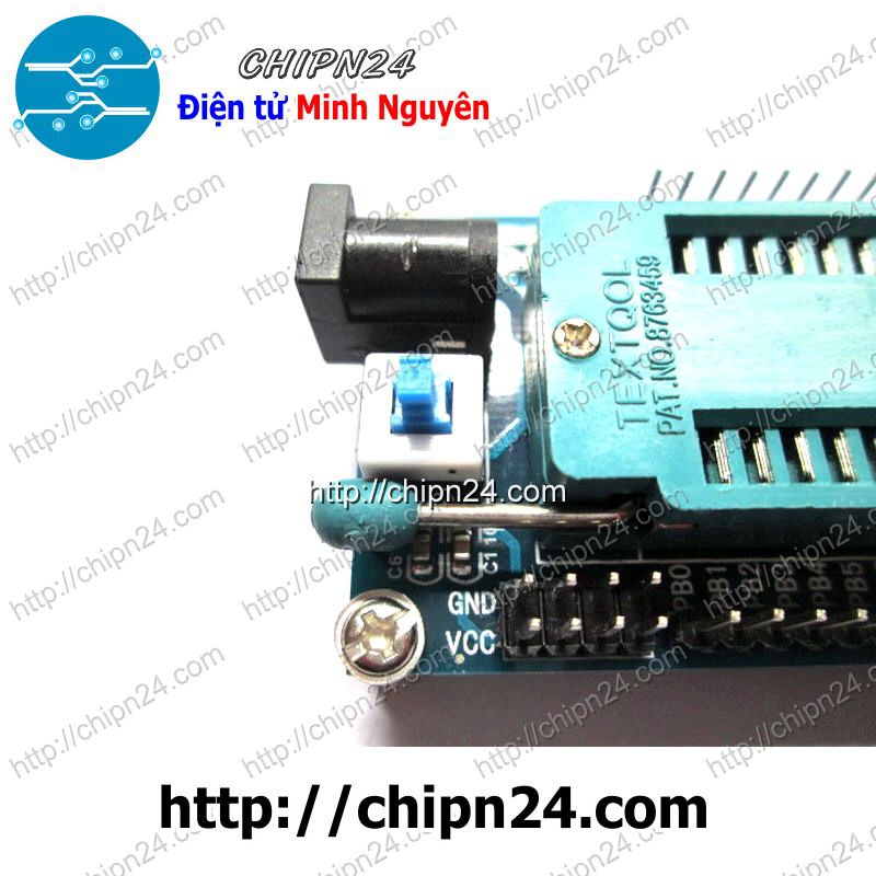 [1 MẠCH] (A32) KIT AVR ATMEGA16 Socket Mini