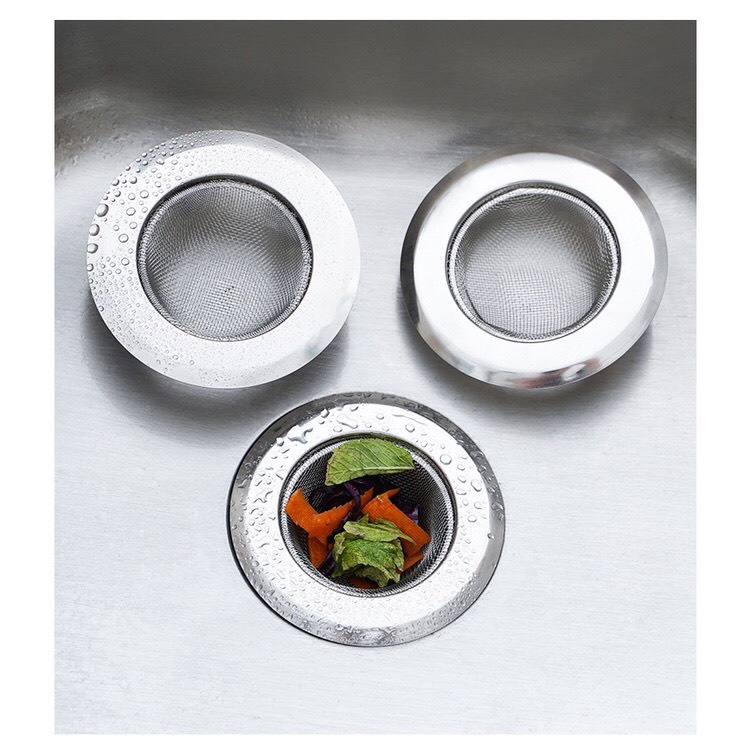 Lưới Lọc Rác Inox, Lọc Rác Bồn Rửa Nhà Tắm Nhà Vệ Sinh Chống Tắc Nghẽn Không Gỉ