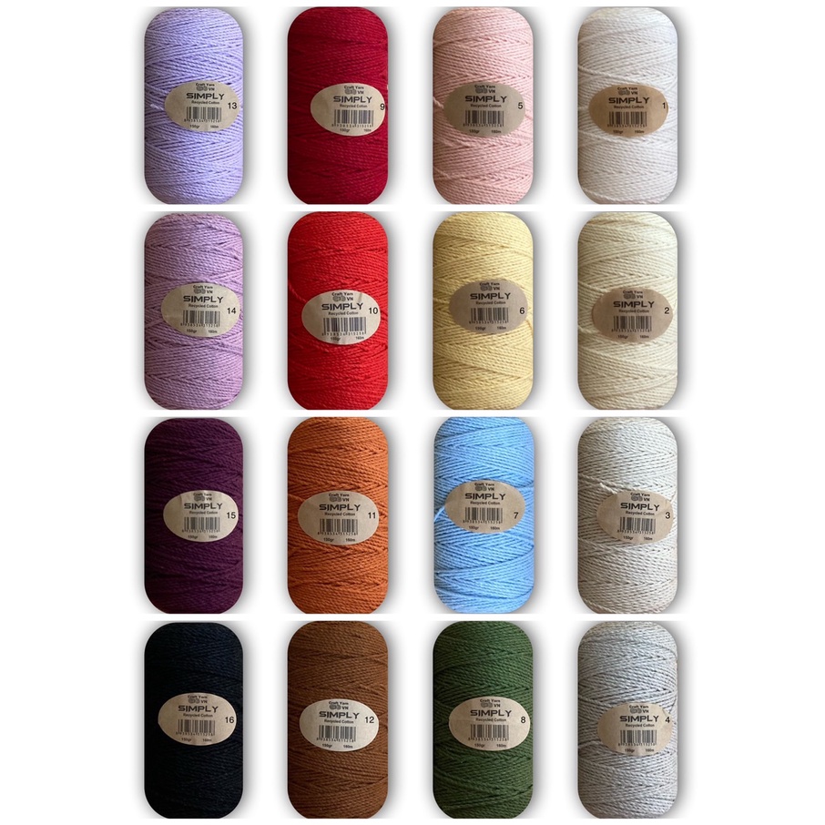 Sợi Simply cotton tái chế