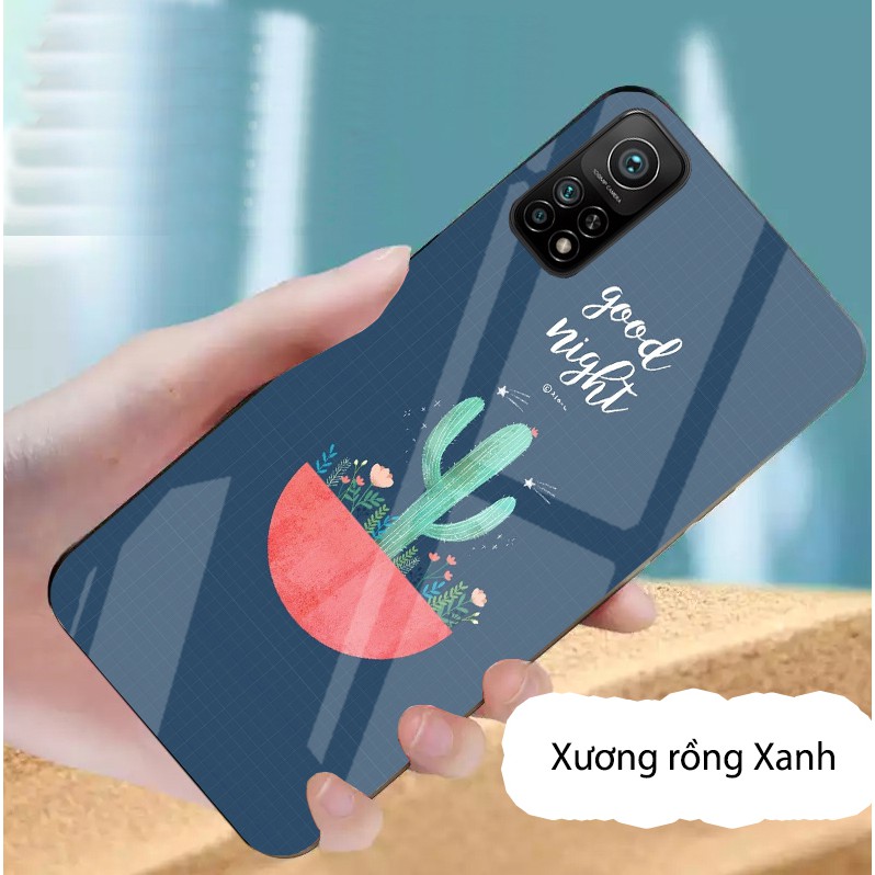 Ốp Xiaomi Mi 10T, 10T Pro 5G mặt kính gương bóng CAO CẤP
