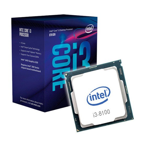 Máy tính CPU CORE i3 8100 -  RAM DDR4 4G - HDD 500G NEW 36T