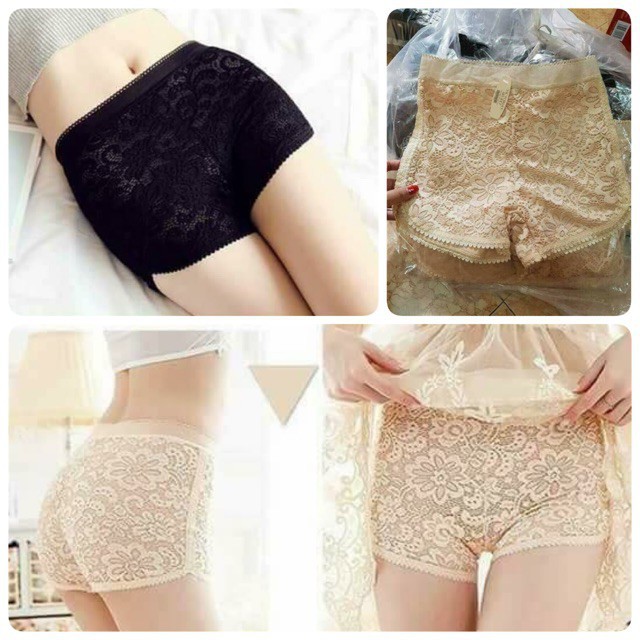 Quần đùi hoa cúc mặc trong váy 2 lớp | BigBuy360 - bigbuy360.vn