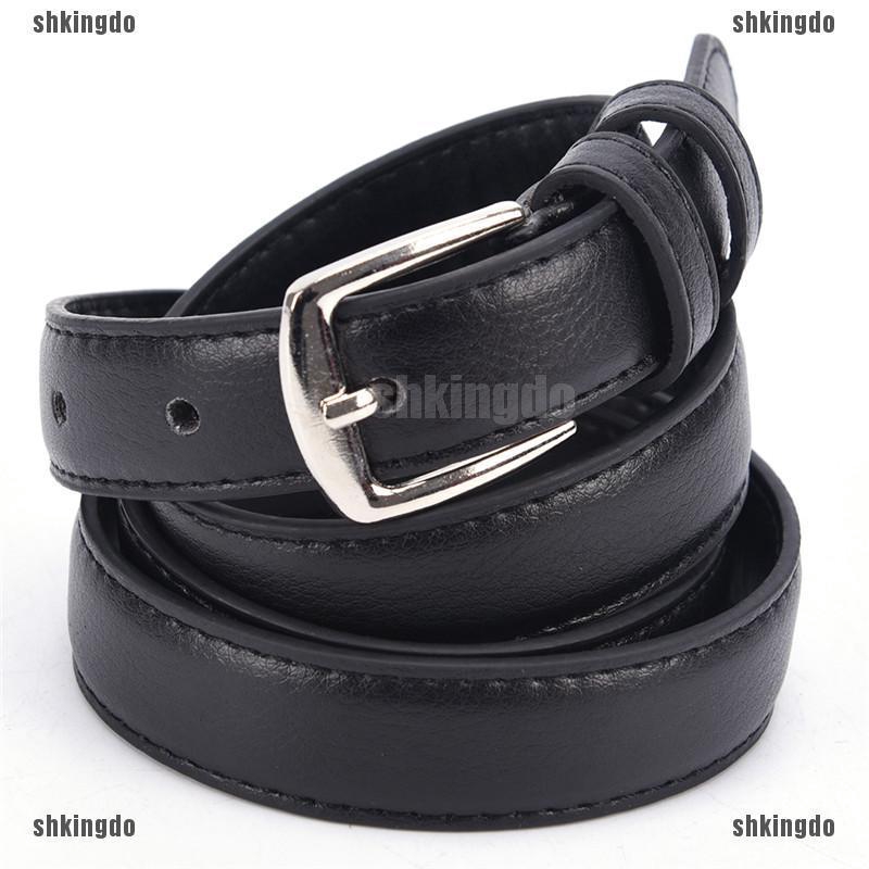 2017 Hot Fashion Women Belts Leather Metal Pin Buckle Waist Belt Waistband