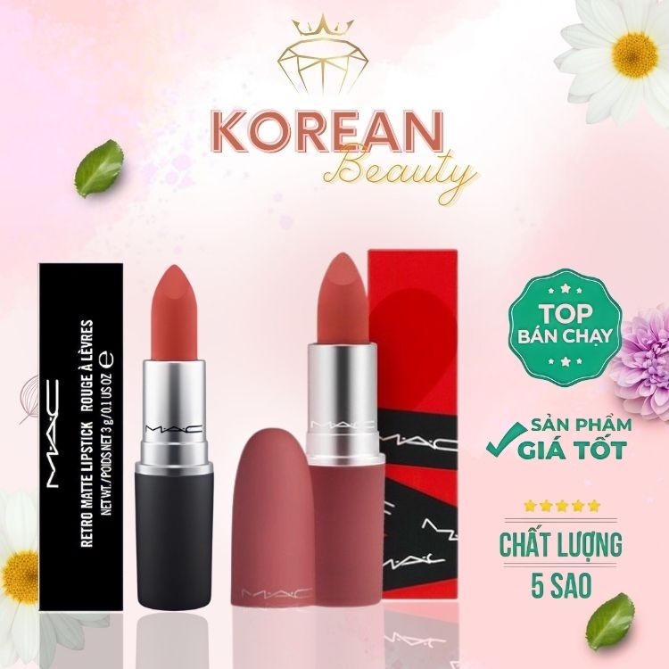 Son MAC Chính Hãng RUBY WOO/DEVOTED TO CHILI/LADY DANGER/DANGEROUS/MARRAKESH - Hàng Đủ Bill Bao Check