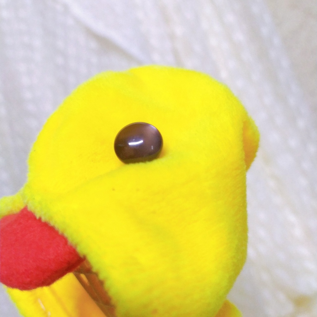 Áo Choàng Con Vịt Màu Vàng Cho Doll 10cm