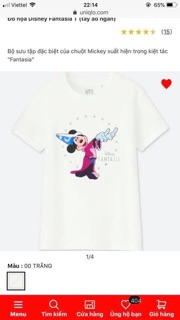 Áo micky uniqlo 2018