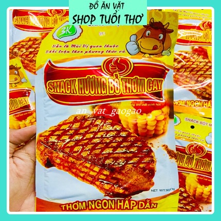 [ Siêu Hot ]Snack hương bò thơm cay - giá rẻ hấp dẫn