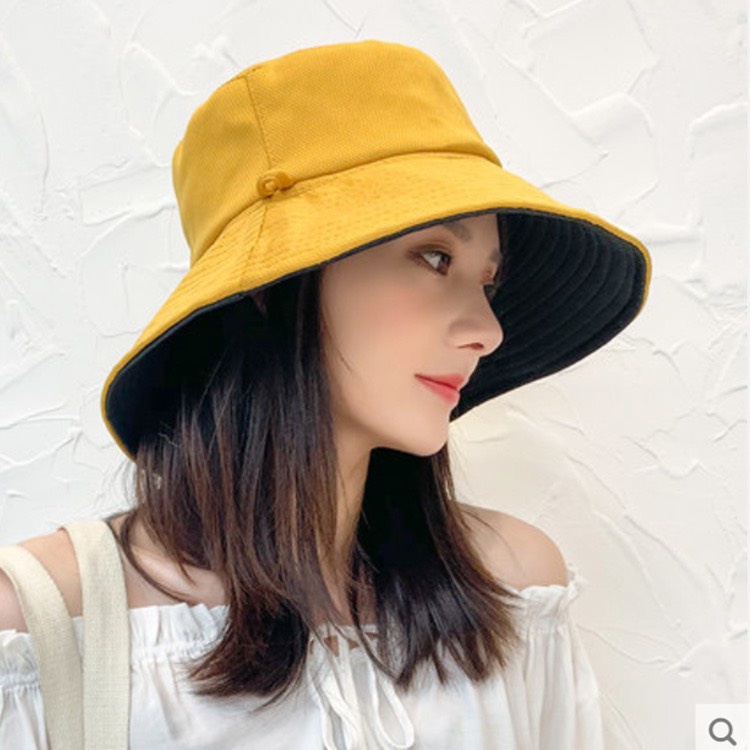 Mũ bucket trơn Nón tai bèo vành cụp 2 lớp có dây 385 nhiều màu sắc Ulzzang form unisex nam nữ