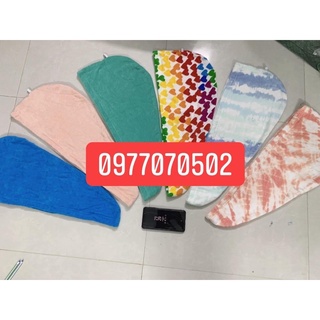 Mũ quấn tóc 100%cotton xuất xịn.