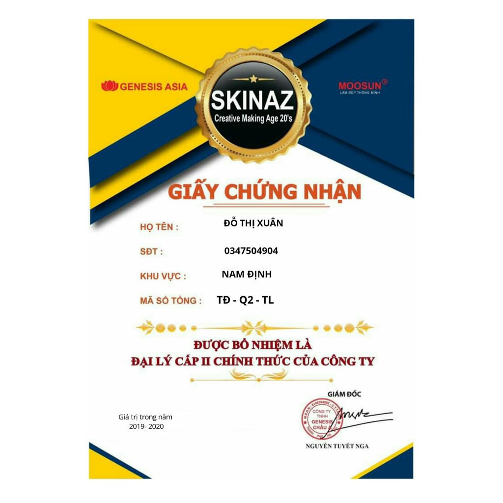 Son bút chì Crayon Tint Skinaz Hàn Quốc chính hãng 2.7g | BigBuy360 - bigbuy360.vn