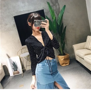 Áo chấm bi
