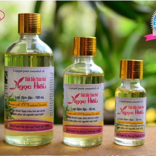 Tinh dầu Tràm Huế nguyên chất 100%  - Tinh dầu Ngọc Hiếu