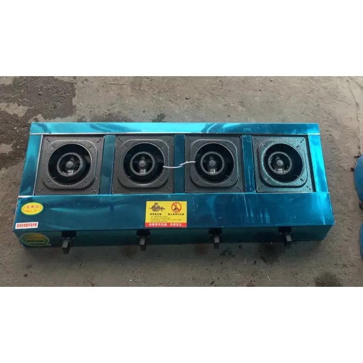 Bếp ga nấu mỳ cay - Bếp gas 4 cửa nấu mỳ cay - Bếp gas 4 họng - Dụng cụ pha chế QDP