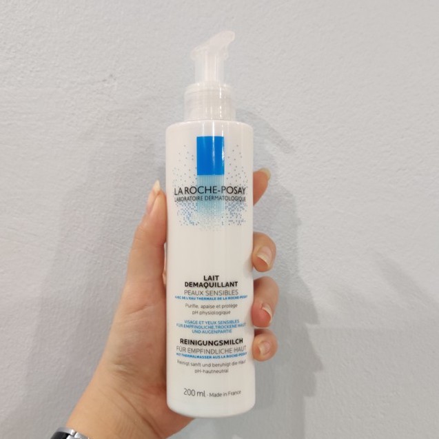 La Roche-Posay Lait Demaquillant Peaux Sensibles 200ml – Sữa Tẩy Trang Cho Da Nhạy Cảm 200ml