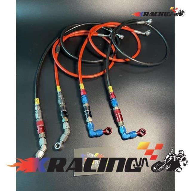 Hàng chất lượng Dây dầu Hel bấm đầu Earl's có ngắt dầu gắn xe máy 123