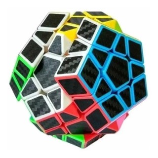 Rubik Megaminx Carbon - Rubik Biến Thể - Megaminx Cube - Rubik 12 Mặt (RB004)