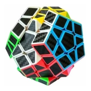 Rubik Megaminx Carbon - Rubik Biến Thể - Megaminx Cube - Rubik 12 Mặt (RB004)