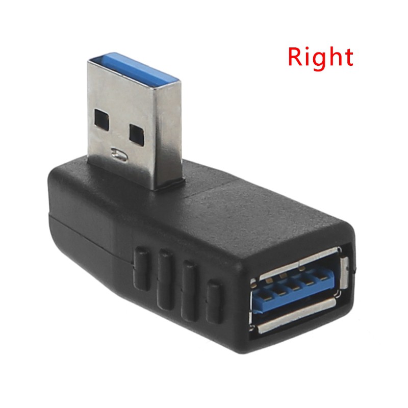 Đầu Nối Usb 3.0 Vuông Góc 90 Độ Cho Laptop / PC