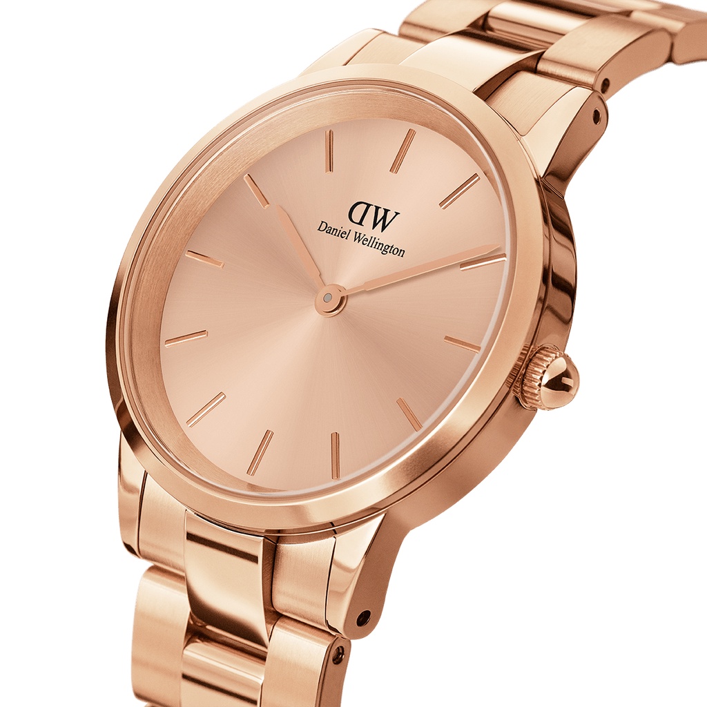 Đồng Hồ Nữ DW Iconic Link Unitone Rose Gold ( 28mm )