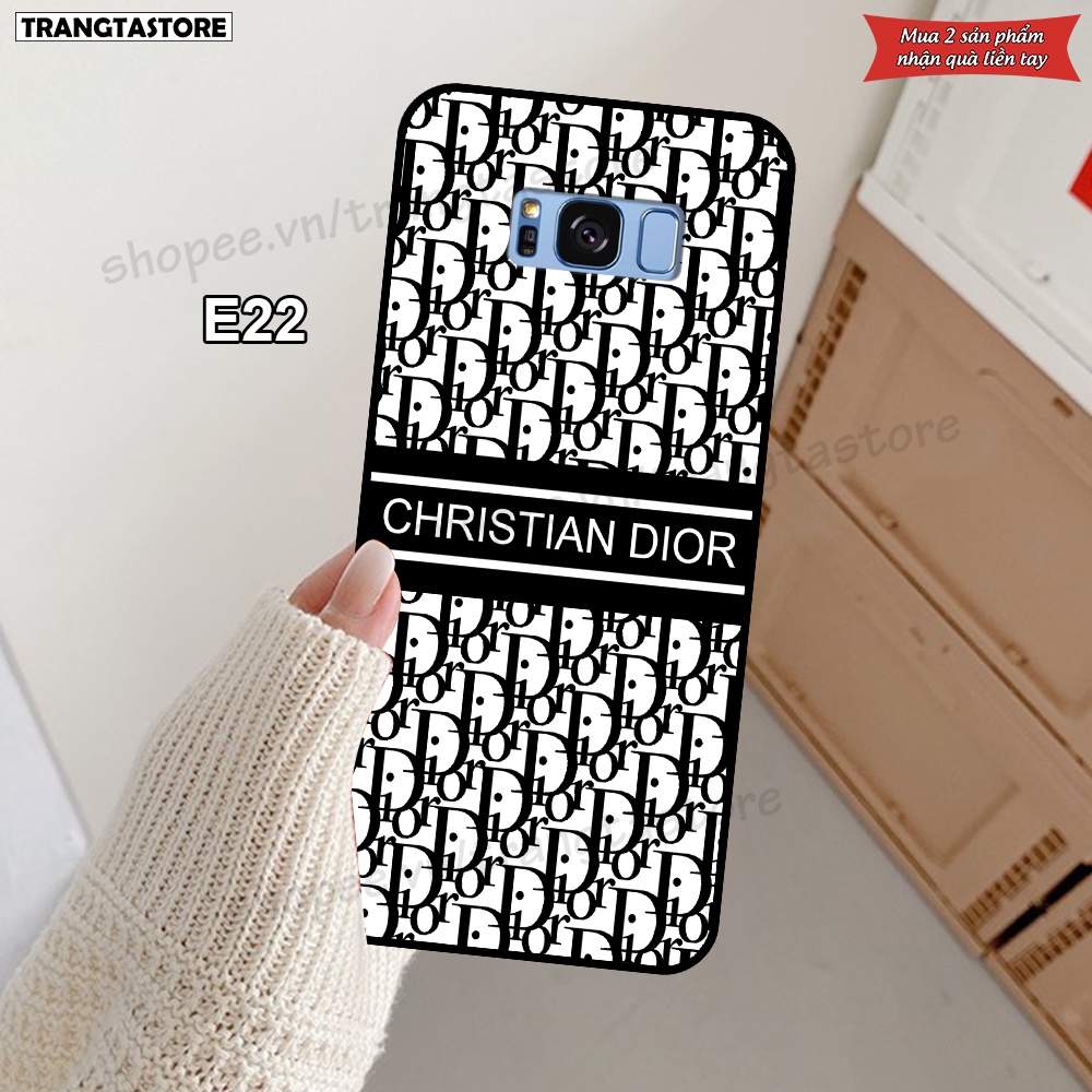 Ốp lưng Samsung S8 - S8 Plus (S8+) in hình thương hiệu LV, Dior, Adidas…….