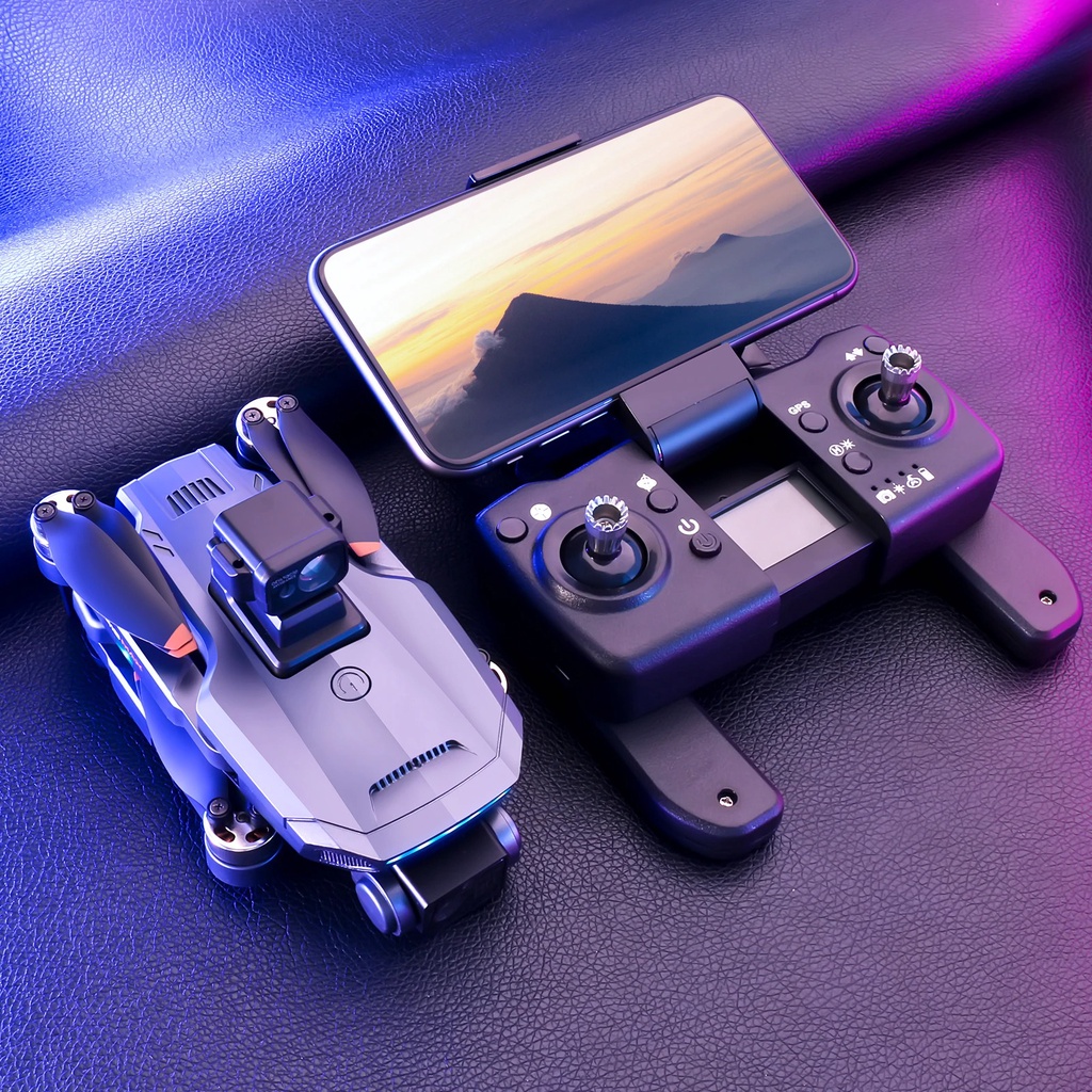 Flycam Giá Rẻ Điều Khiển Từ Xa 4 Cánh K918 Max, Drone Flycam 8K Mini, Fly Cam WiFi Pin Khỏe Bay Xa 2000M