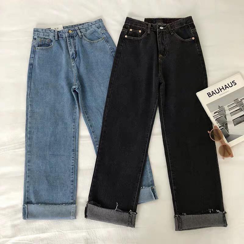 Quần bò nữ mẫu ngẫu nhiên  phong cách Hàn Quốc