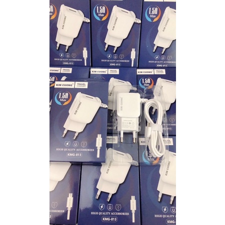 Sạc Kim Cương Liền Dây 813 + đầu USB